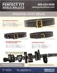 Perfect Fit Sam Browne Premium Leather Duty Belt