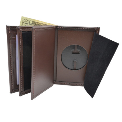 U S Marshal Service Badge Wallet with Double ID Slots | Perfect Fit ...