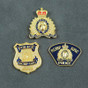 Canada RCMP GRC Badge/Patch/Crest Lapel Pin Set