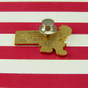 Deluxe Locking Flathead Pin Clutch backs gold