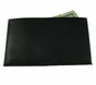 CIA Central Intelligence Agency Mens Black Leather Bi Fold Billfold Wallet
