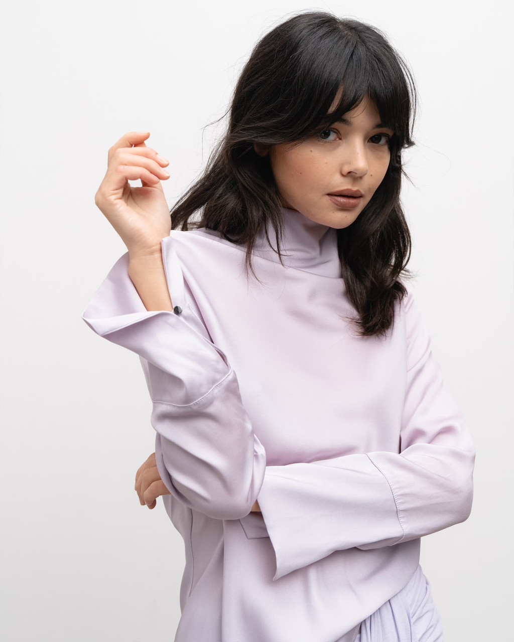 Ahlvar Ayumi Blouse Lavender