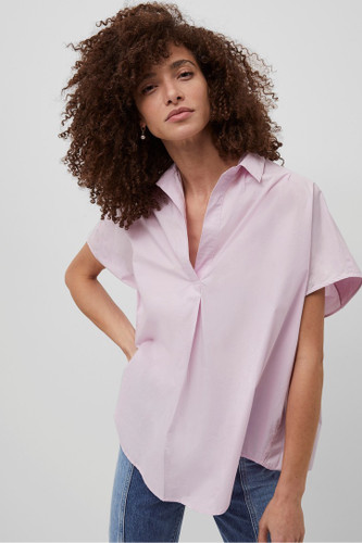 French Connection - Cele Rhodes Poplin short sleeve