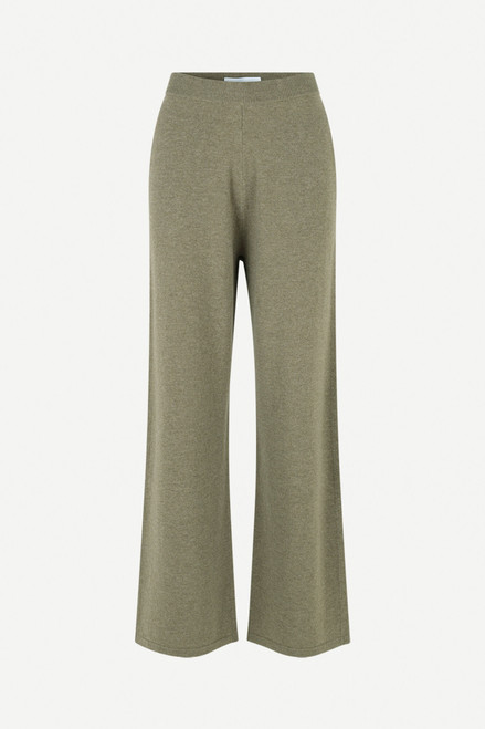 Samsoe Samsoe - Amaris Straight Trousers Covert Green