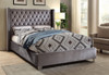 Buy Bailey Velvet Upholstered Bed Sale