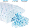 Sleep-A-Head Cooling Bamboo Memory Foam Pillow Online Sale