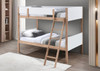 Bayview Twin over Twin Bunk Bed White Oak