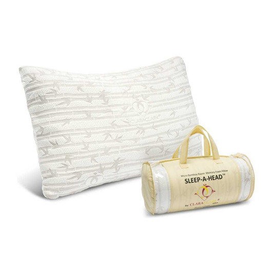 Sleep-A-Head Bamboo Memory Foam Pillow