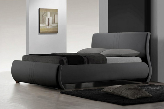 Curved Upholstered Beds Online Sale