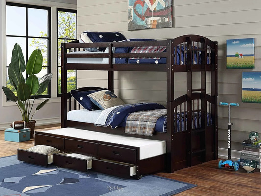 Daytona Wood Bunk Bed Storage Drawers