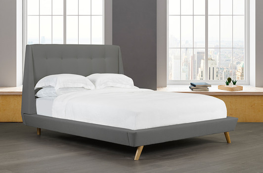 Nicole Upholstered Platform Bed Online Sale