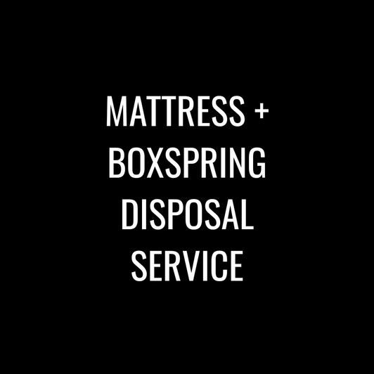 Mattress and Boxspring Disposal Service