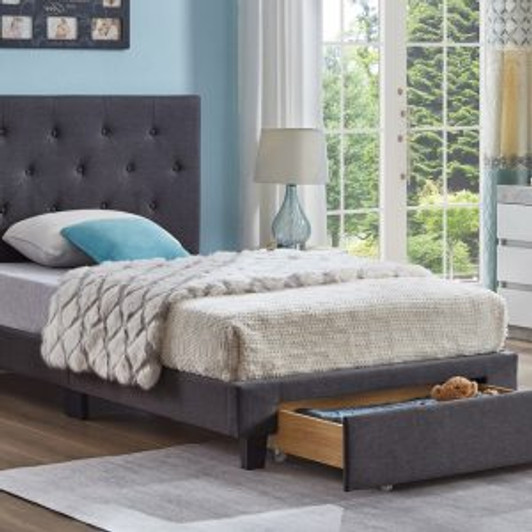 Delaney Upholstered Storage Platform Bed
