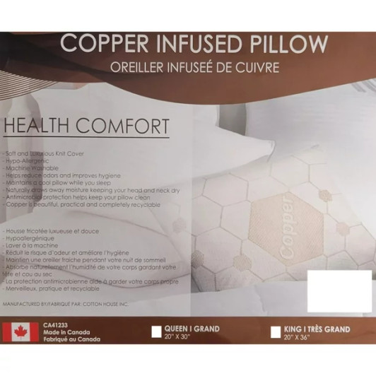 Copper Infused Pillow