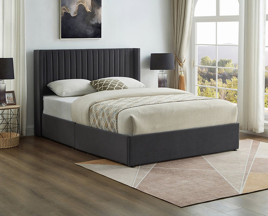 Taylor Upholstered Platform Bed with Drawers