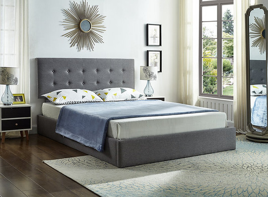 Metro Upholstered Hydraulic Lift Bed Metro Upholstered Hydraulic Lift Bed