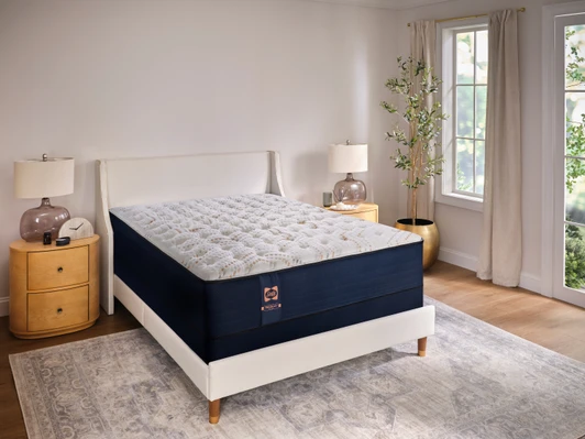 Sealy Posturepedic Plus tight top mattress firm with copper fibre and pocket coils