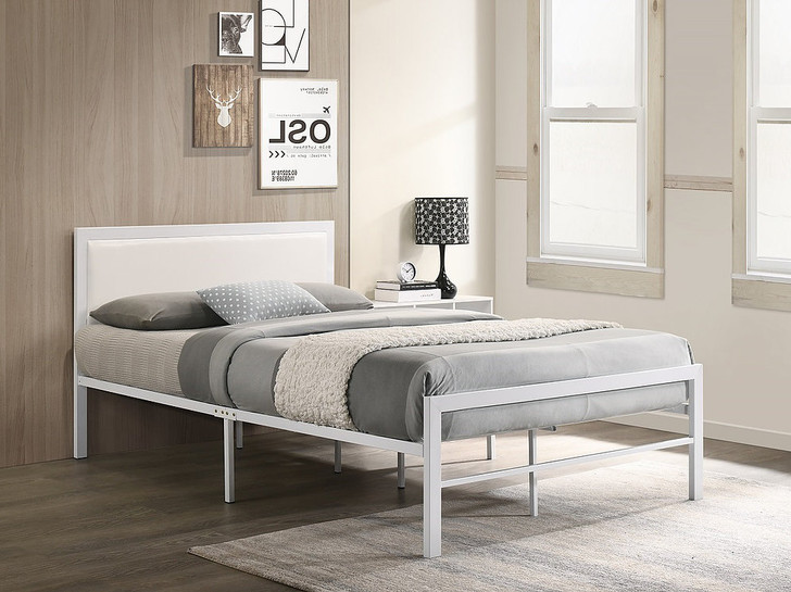 Athena Metal Upholstered Platform Bed Sale at The Sleep Factory