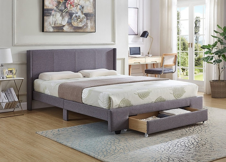 Florence Platform Bed with Storage Drawer