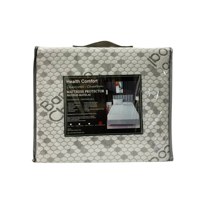 Charcoal Infused Mattress Protector The Sleep Factory