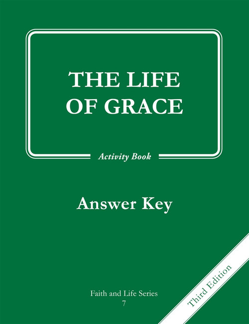 Faith and Life - Grade 7 Activity Book Answer Key (Digital)