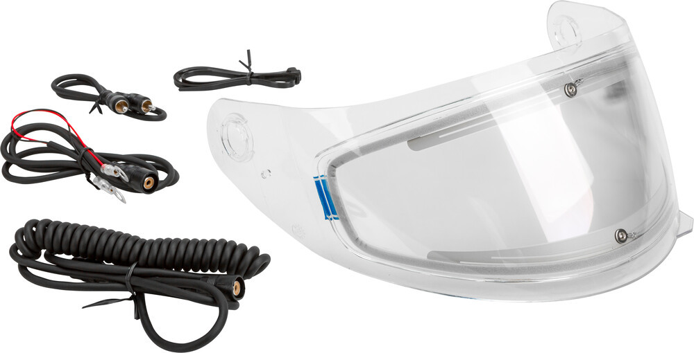 Shield Electric Lens Clear W/Cord FF-49/88/GM-49Y/54/78 GMAX Helmets