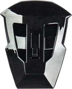 Mouth Vent with Screws - Black - MD-74