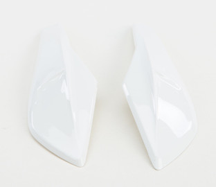 Top Front Vents Left/Right Matte White FF-88/GM-64