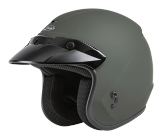GMAX HH-65 Full Dressed Source Helmet Black/Copper / 2X-Large