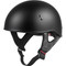 HH-45 Half Helmet Naked Matte Black LG H145076