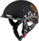 GMAX HH-65 CORVUS HELMET W/PEAK MATTE BLACK/SILVER/ORANGE 2X