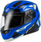 GMAX M1043978 Md-04 Sector Helmet Blue/Black 2X