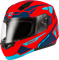 GMAX M1043998 Md-04 Sector Helmet Red/Blue 2X