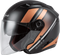 OF-77 Open-Face Reform Helmet Matte Black/Copper/Silver 2X