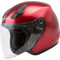 OF-17 Open-Face Helmet Candy Red 2X