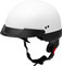 HH-75 Half Helmet White XS