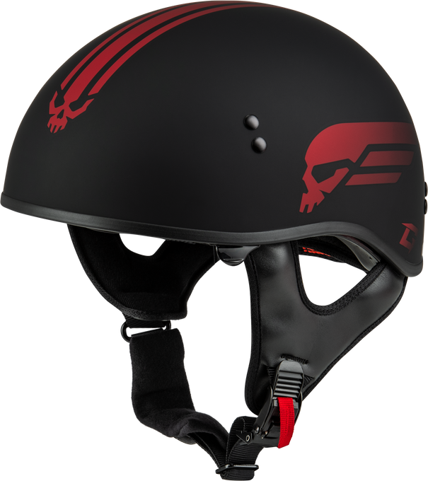 HH-65 RETRIBUTION HELMET MATTE BLACK/RED 2X HH-65 RETRIBUTION HELMET MATTE BLACK/RED 2X
