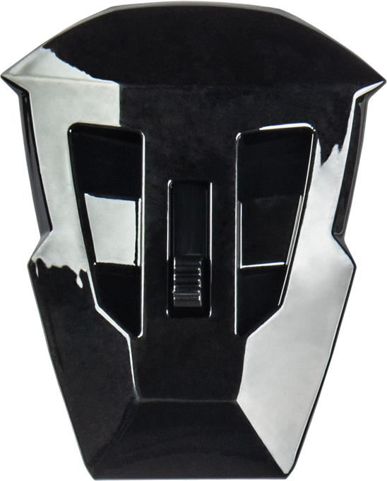 Mouth Vent with Screws - Black - MD-74