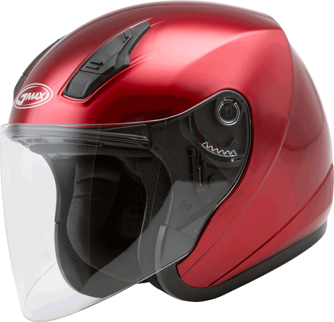 OF-17 Open-Face Helmet Candy Red 3X OF-17 Open-Face Helmet Candy Red 3X