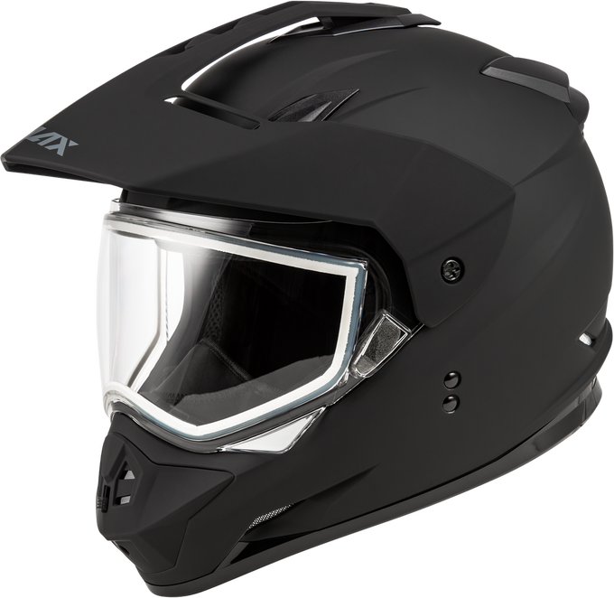 GM-11S SNOW HELMET MATTE BLACK 2X