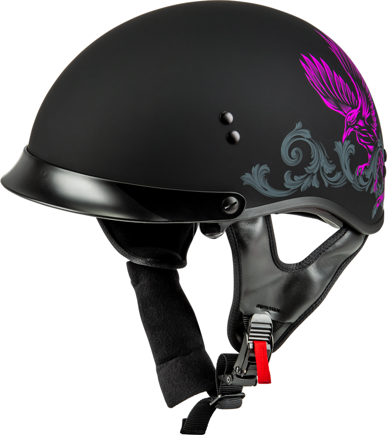 gmax gm55 solid full dress half motorcycle helmet HH-65 DRESSED Helmets The helmet is available in a full dressed version with a peak visor and a naked version for a cleaner look Hh 65 Half Helmet Naked
