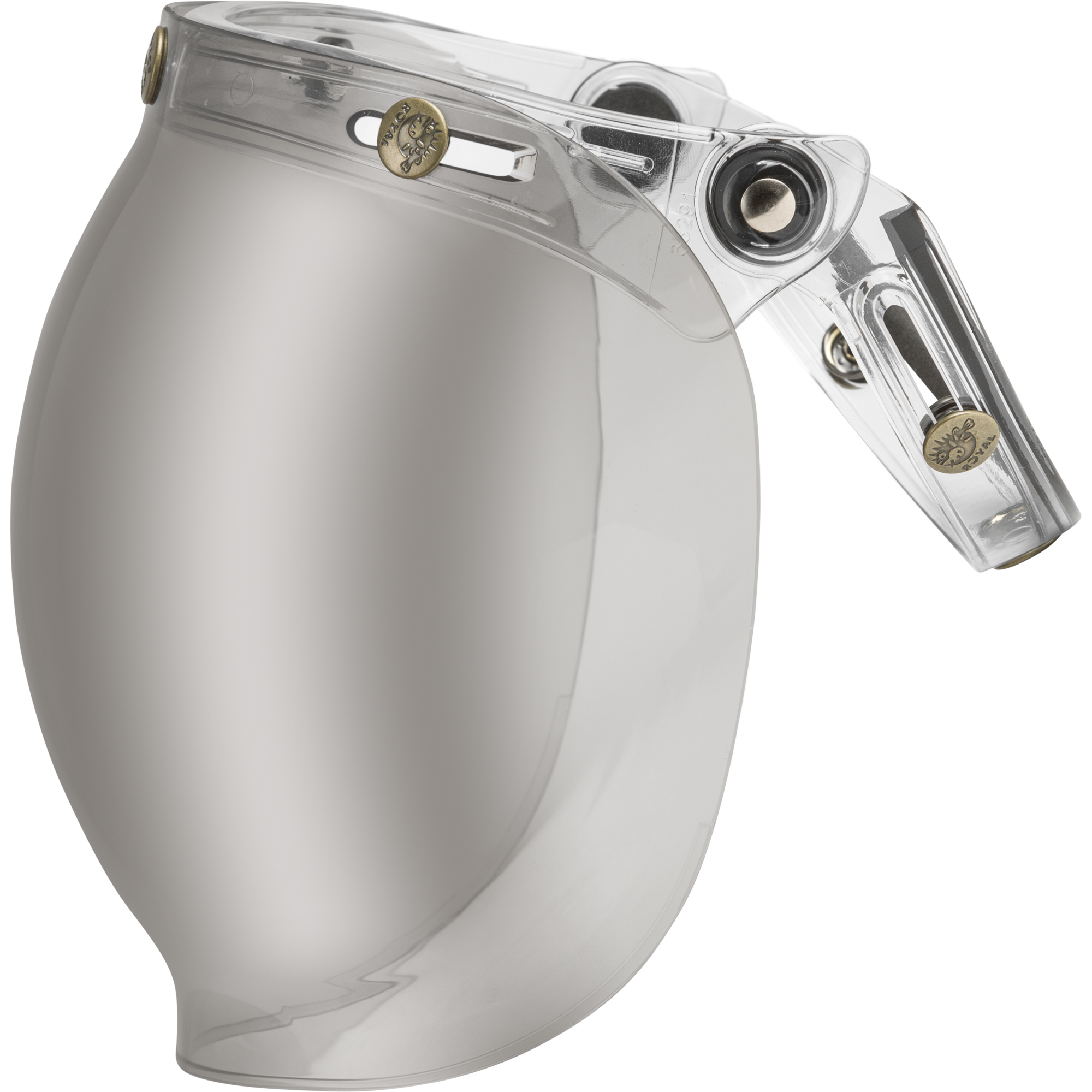 GMAX Bubble Shield 3-Snap Flip-Up - Smoke - Universal