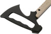 The Gerber Downrange Tomahawk offers an axe, hammer head and pry bar all in one useful device. Gerber built these Axes & Saws with a 420HC steel body w/ Cerakote for maximum ruggedness and advanced protection, allowing you to use it in rough environments and during tough jobs. This Gerber Tactical Downrange Tomahawk has G-10 composite scales on the handle for an enhanced grip that creates a safer, more efficient tool. Each tomahawk comes with a MOLLE-compatible sheath for easy carry. Breach with confidence when you've got a Gerber Downrange 3-in-1 Tomahawk in hand.