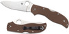 Spyderco C90GBNPE2 Stretch 2 G-10 Lightweight Folding Knives Brown