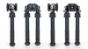 The BT10 V8 Atlas Bipod mounts directly to any 1913 style Picatinny rail via a low profile two screw clamp assembly.

It is comprised of 6061-T6 aluminum that is Mil-Spec Type III hard coat anodized and have heat treated stainless steel components. Available in black only.
