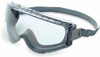 UVEX Stealth Safety Goggles with Clear Uvextreme Anti-Fog Lens, Gray Body & Neoprene Headband