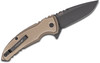 Hogue X1-Microflip Manual Flipper Drop Point 2.75" Blade FDE