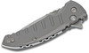 Hogue 24172 X1-Microflip Flipper Drop Point Blade Gray