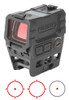 The Holosun® AEMS Red Dot Sight is a compact and lightweight red dot sight, compatible with most rail-equipped rifles and shotguns. The precision-machined and hard-coat anodized 7075 T6 aluminum housing easily withstands punishing recoil. Solar Failsafe™ technology harnesses the sun’s energy to power the unit in daylight environments, conserving battery life for overcast or low-light conditions. Shake Awake™ technology automatically activates the red dot when it detects motion for an instant, hands-free activation, and automatically powers down the unit when the weapon is idle for an extended period of time. The Multi-Reticle System allows you to choose your favored reticle (2 MOA dot, or 65 MOA circle) for enhanced reliability, while multiple user-selectable brightness settings deliver exceptional clarity in any lighting. Better yet, this red dot operates on a single CR2032 battery (included) and delivers an impressive 50,000-hour battery life (lowest setting). Plus, multilayer reflective glass lenses deflect stray light away from your eye for exceptional clarity and reduced eye fatigue.