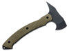Toor Tomahawk Muted Sage G10 Handle 5.5" Head 9" Handle w/Black Sheath